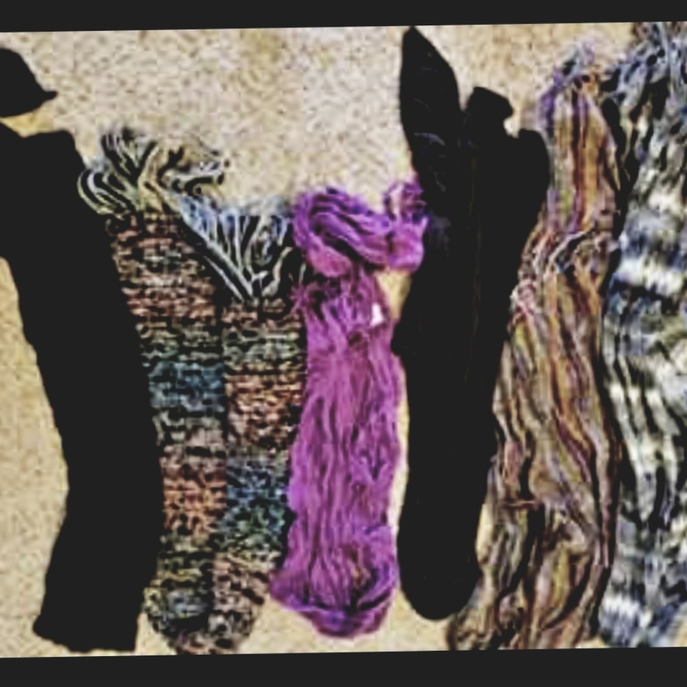 WOMEN'S SCARVES-DECORATIVE for indoor/outdoor WEAR